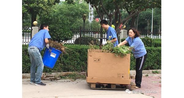 ▌長嶺紡電新聞 ▌迎接國衛(wèi)復(fù)審，長嶺紡電在行動！ ——長嶺紡電公司黨總支組織愛衛(wèi)義務(wù)勞動